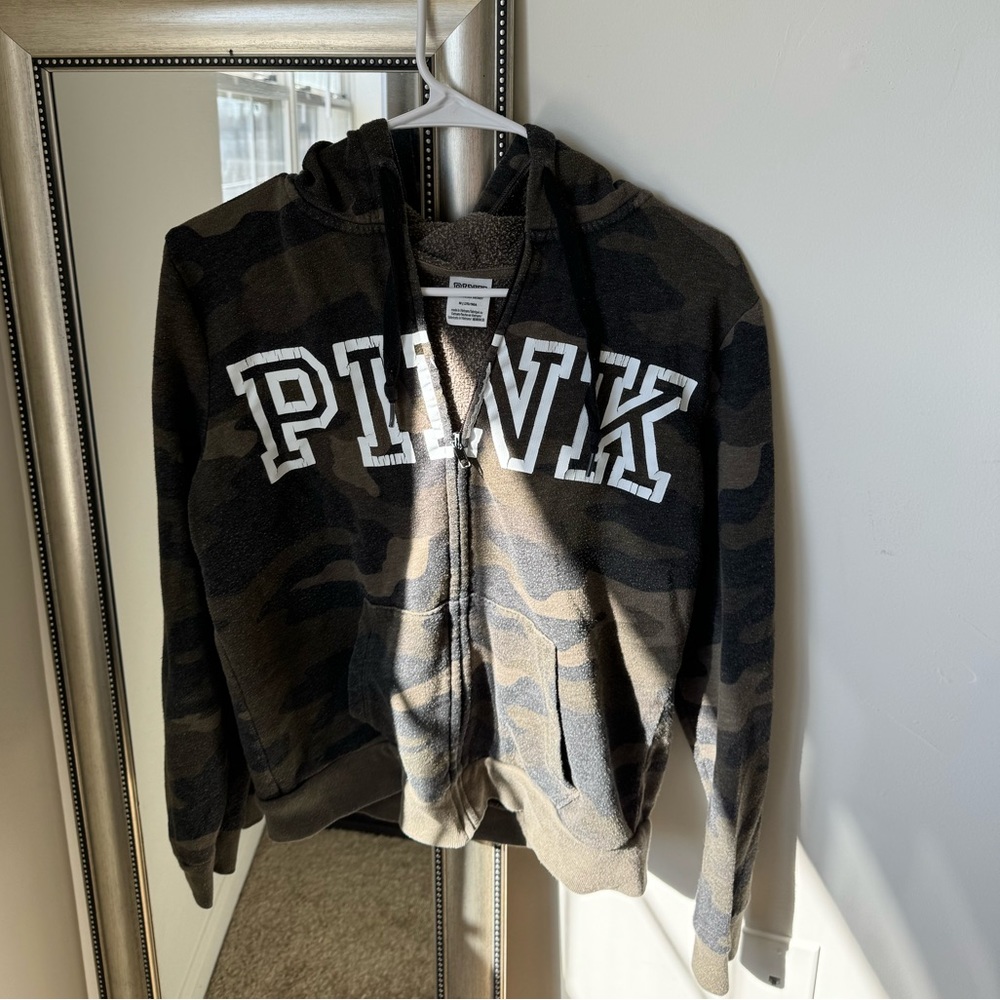 Victoria’s Secret PiNK Camo Hoodie